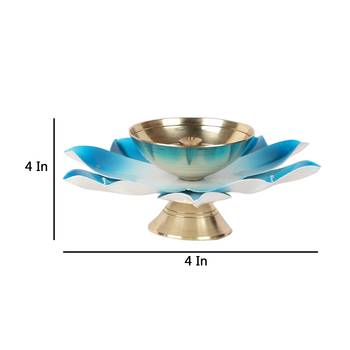 Set of 4 Brass Colored Dia 2