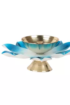 Set of 4 Brass Colored Dia