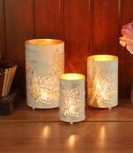 Set of 3 Maple Leaves Votive