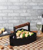 Press Shape Serving Platter With Skewers