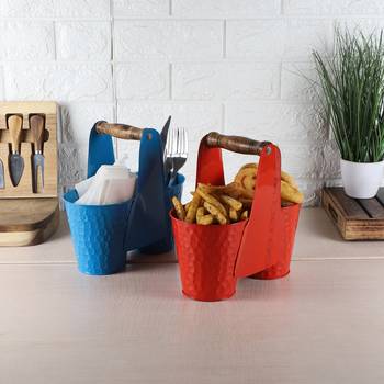 Set of 2 Bucket Snacks Platter 1