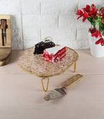 Gold Flex Cake Platter