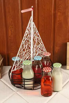 Set of 7 Ship Mockatil  Serving Platter