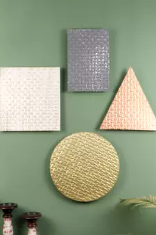 Set of 4 Shapes Wall decor