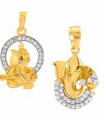 White crystal pendants