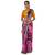 Tye N Dye Saree Emellished Gota Pati Work With Golden Border Lace