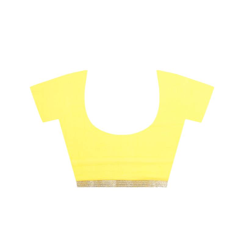 Tye N Dye Saree Emellished Gota Pati Work With Golden Border Lace