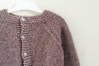 Grey hand woven woolen blends girls-jackets-coats 4