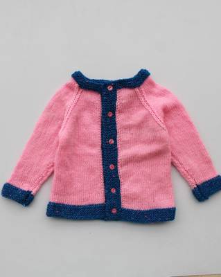 Pink hand woven woolen blends girls-jackets-coats 1