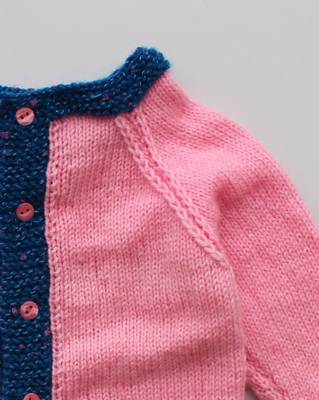 Pink hand woven woolen blends girls-jackets-coats 4
