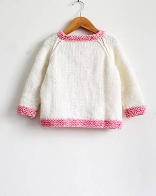 Pink hand woven woolen blends girls-jackets-coats 2