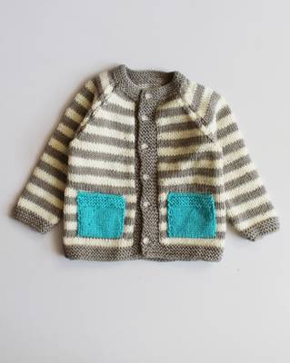 Grey hand woven woolen blends girls-jackets-coats 3