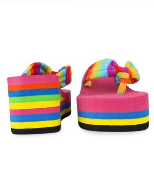 Do Bhai Pink Casual Wedges For Women 4