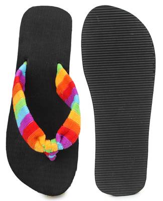 Do Bhai Black Casual Wedges For Women 5