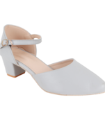 Do Bhai Grey Block Heels for Women
