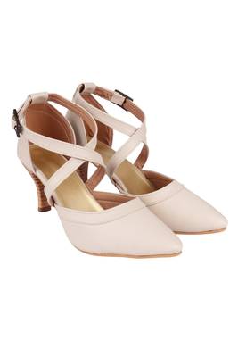 Do Bhai Cream Solid Pumps For Women 5