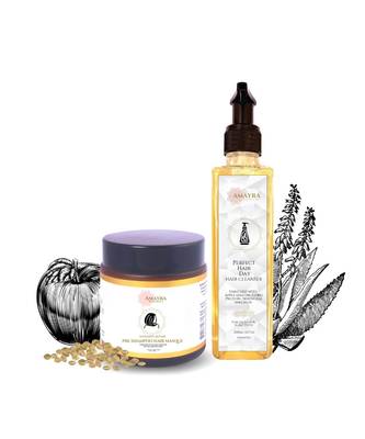 RESTORATIVE & DAMAGE CONTROL HAIR COMBO – Nourishing Hair Masque   Sulphate Free | CAPB Free Hair Cleanser  1
