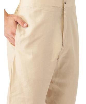 Blue cotton Jacket Kurta Churidar Set 4