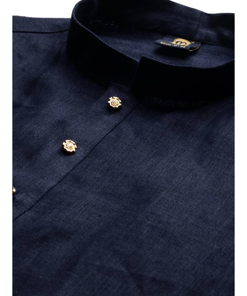 yellow cotton Jacket Kurta Churidar Set