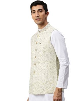 Cream Linen Jacket 3