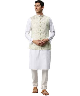 Cream Linen Jacket 5
