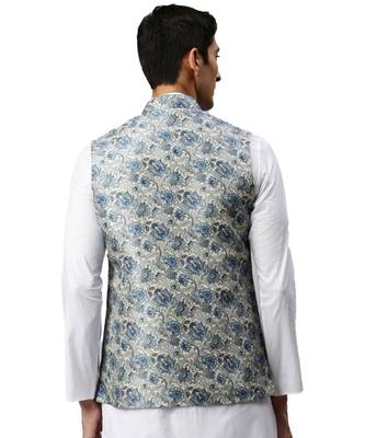 Blue cotton Jacket 4