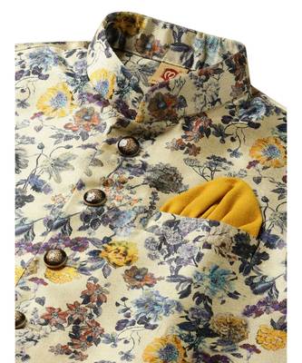 multicolor Viscose Jacket 2