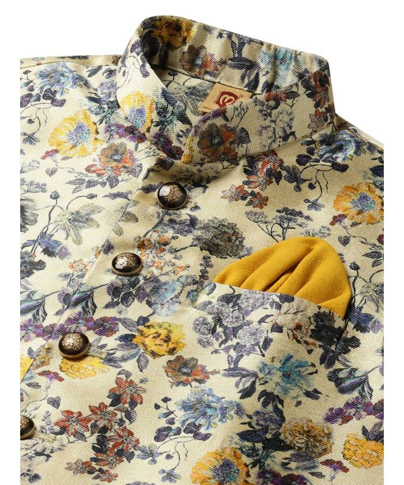 multicolor Viscose Jacket