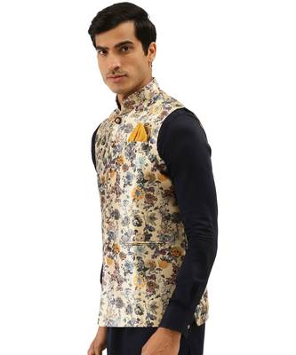 multicolor Viscose Jacket 3