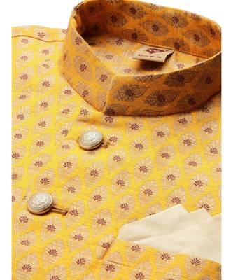 yellow silk Jacket 2