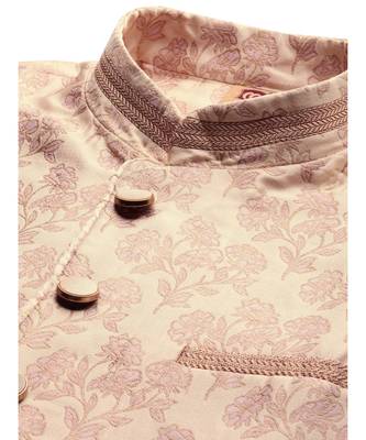 Beige silk Jacket 2