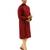 Maroon silk Jacket Kurta Churidar Set