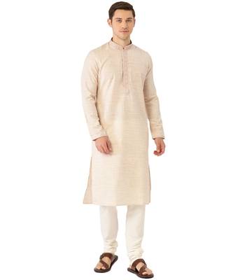 Biscuit cotton Kurta Churidar Set 1