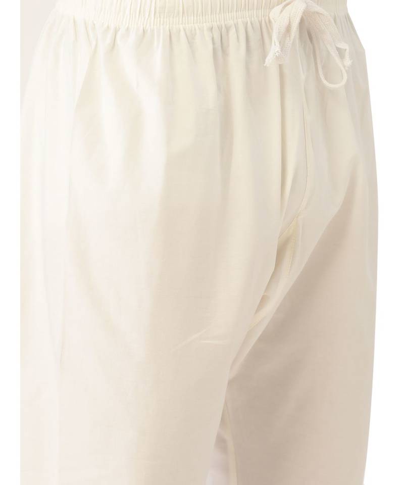 Biscuit cotton Kurta Churidar Set