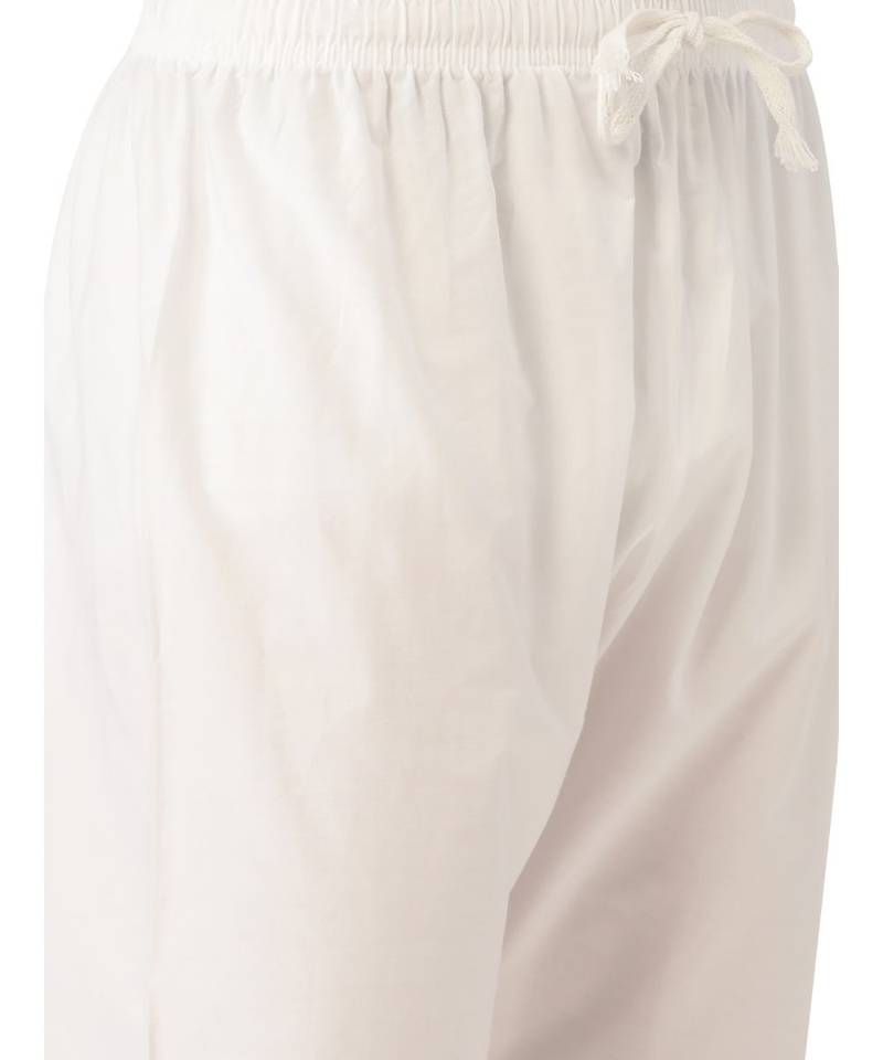 red cotton Kurta Churidar Set