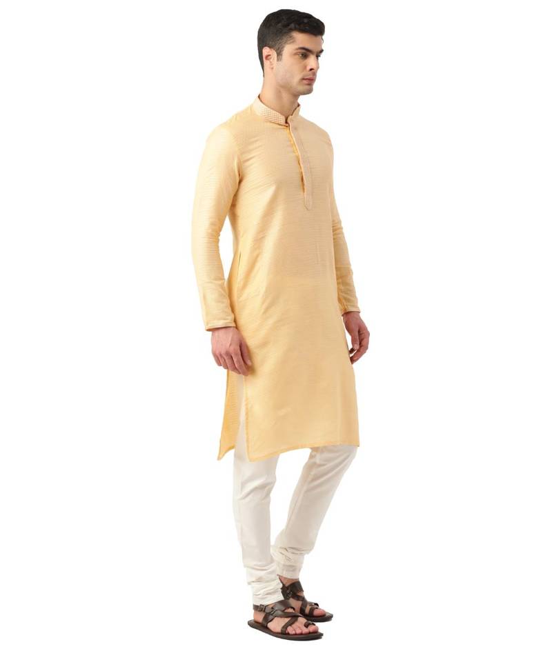 multicolor cotton Kurta Churidar Set
