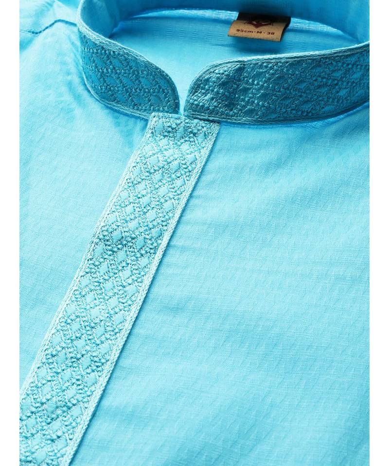 pink cotton Kurta Churidar Set