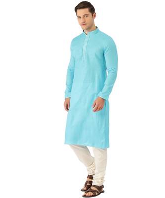 pink cotton Kurta Churidar Set 3