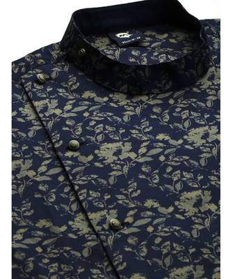 Blue cotton Kurta 2