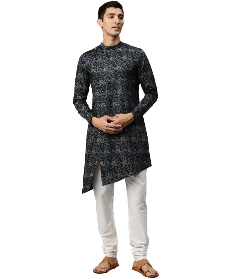 Blue cotton Kurta