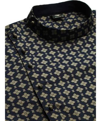 Blue cotton Kurta 2