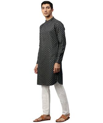 Blue cotton Kurta 5