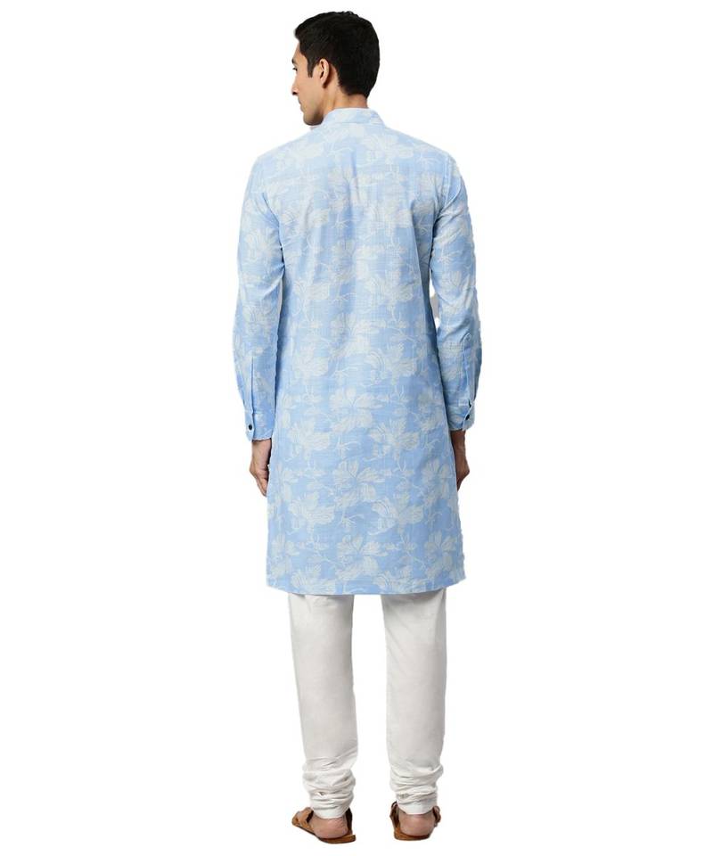 Blue cotton Kurta