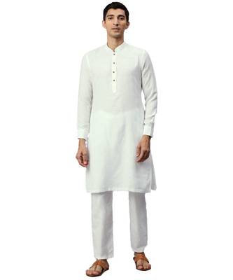 White cotton Kurta 1
