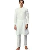 White cotton Kurta