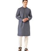 Blue cotton Kurta