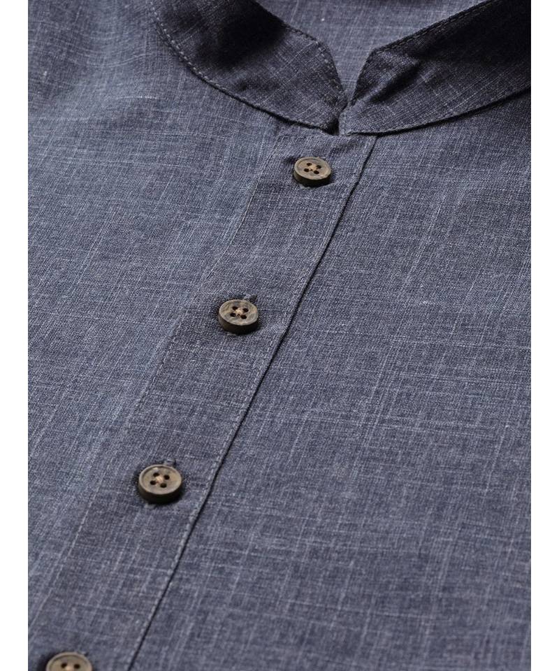 Blue cotton Kurta