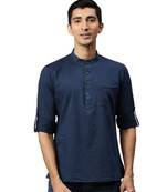 Blue Denim Short Kurta