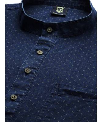 Blue Denim Short Kurta 2