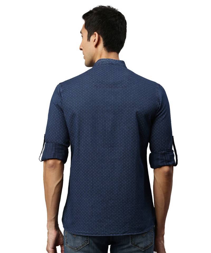 Blue Denim Short Kurta